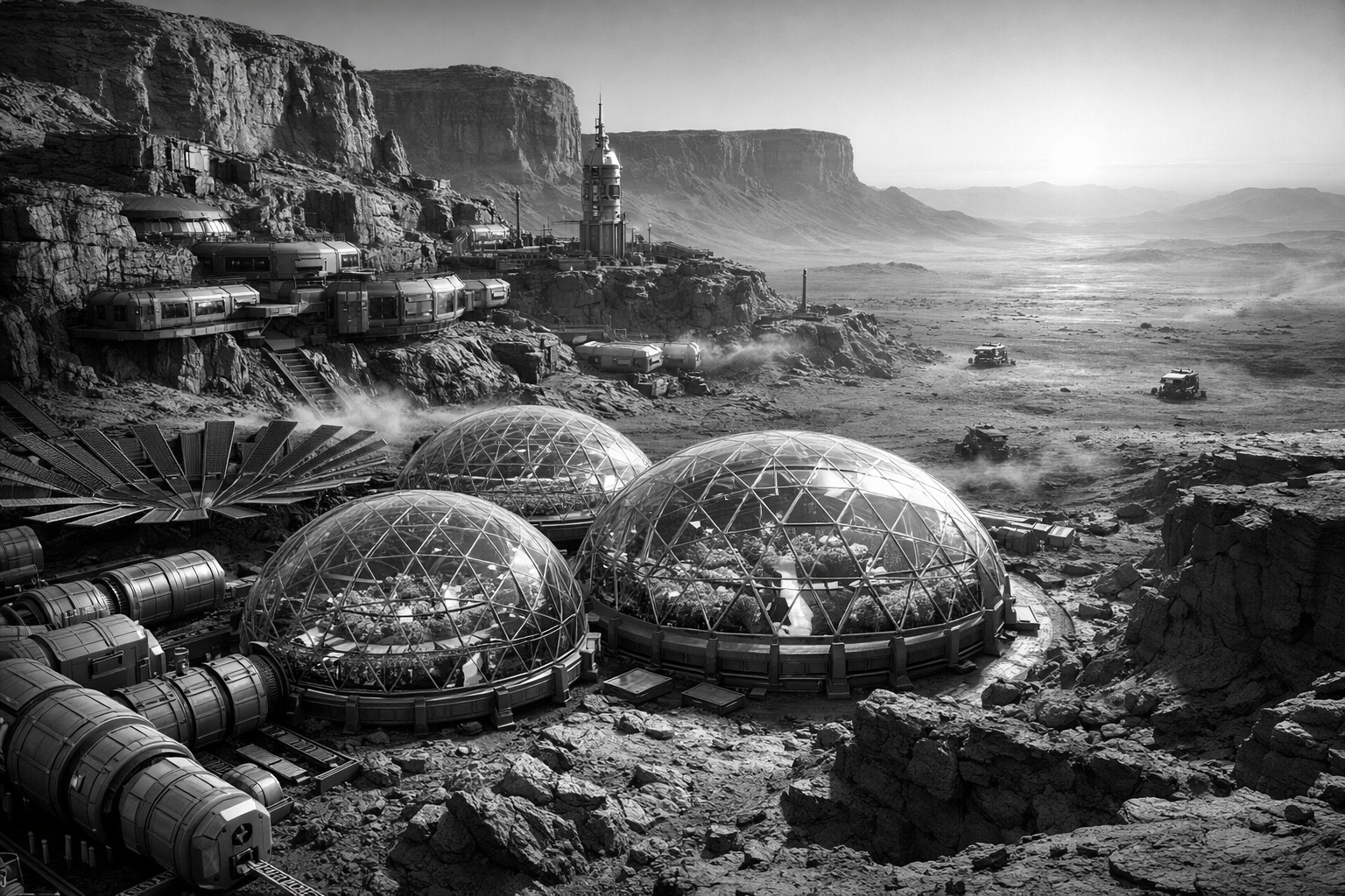Can We Create a Fully SelfSustaining Mars Habitat?