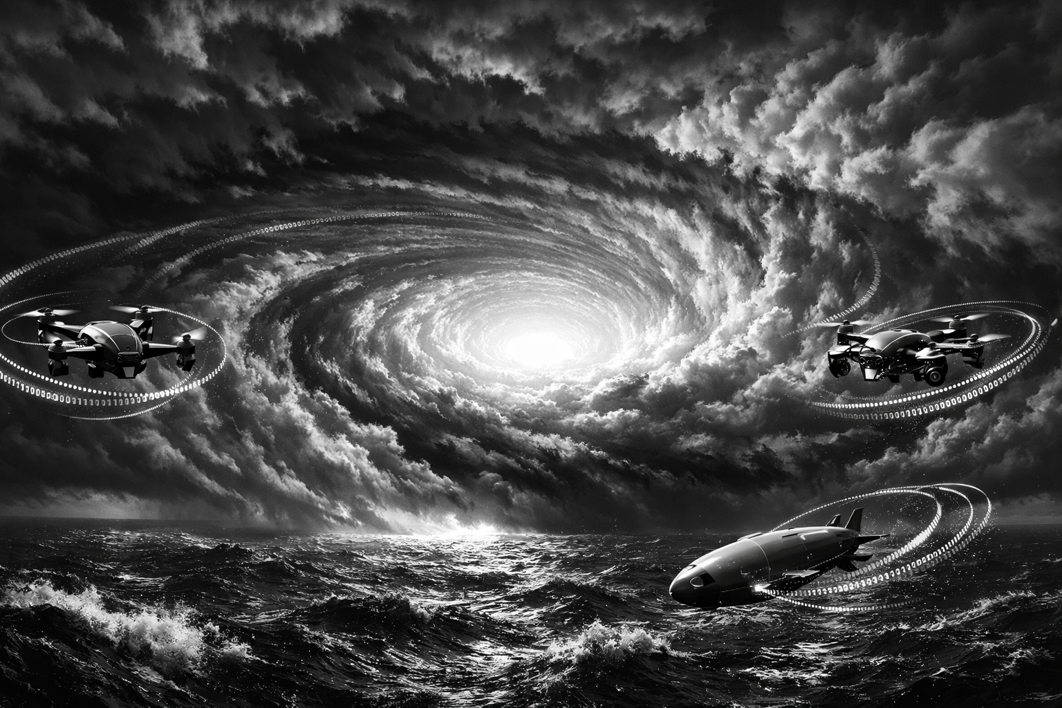 Robot Pioneers Capture Hurricane Data From Storm's Core, Launching Autonomous Climate Science