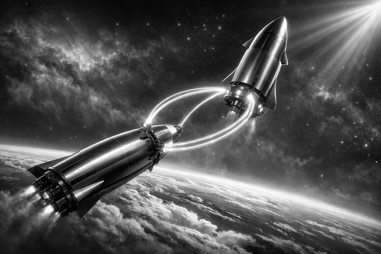 SpaceX Starship Completes First In-Orbit Propellant Transfer, Paving the Way for Mars Missions