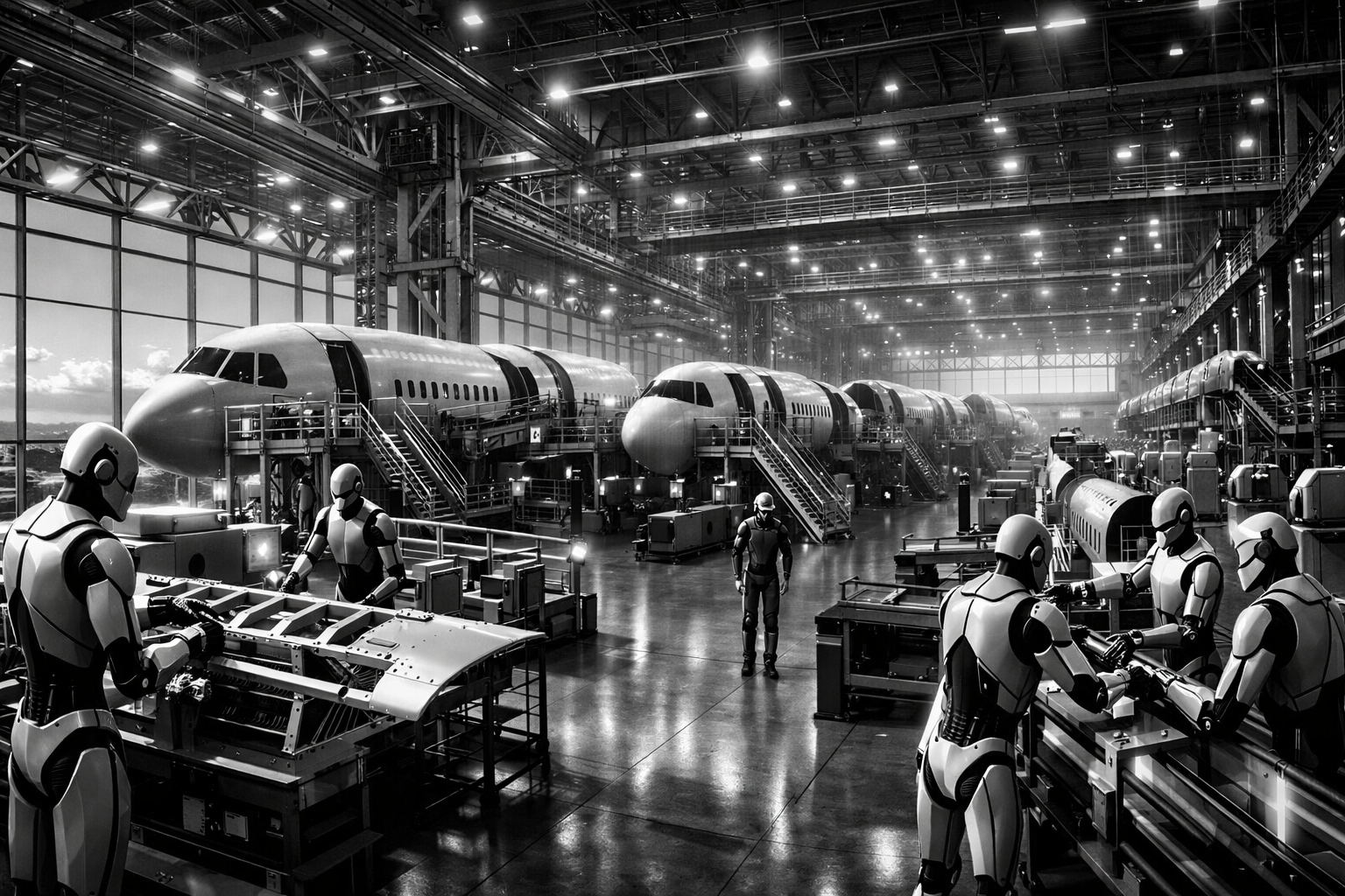 UBTech Teams With Airbus To Bring Humanoid Robots Into Aircraft Factories